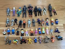HUGE Vintage to Now ACTION FIGURES LOT Star Wars Fisher-Price TMNT Scooby Mix