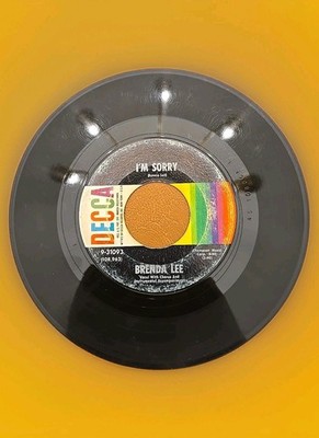   Brenda Lee   I'm Sorry / That's All You Gotta Do  45 RPM (Decca #9-31093)