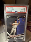 2017 Topps - Aaron Judge Catching RC PSA 10