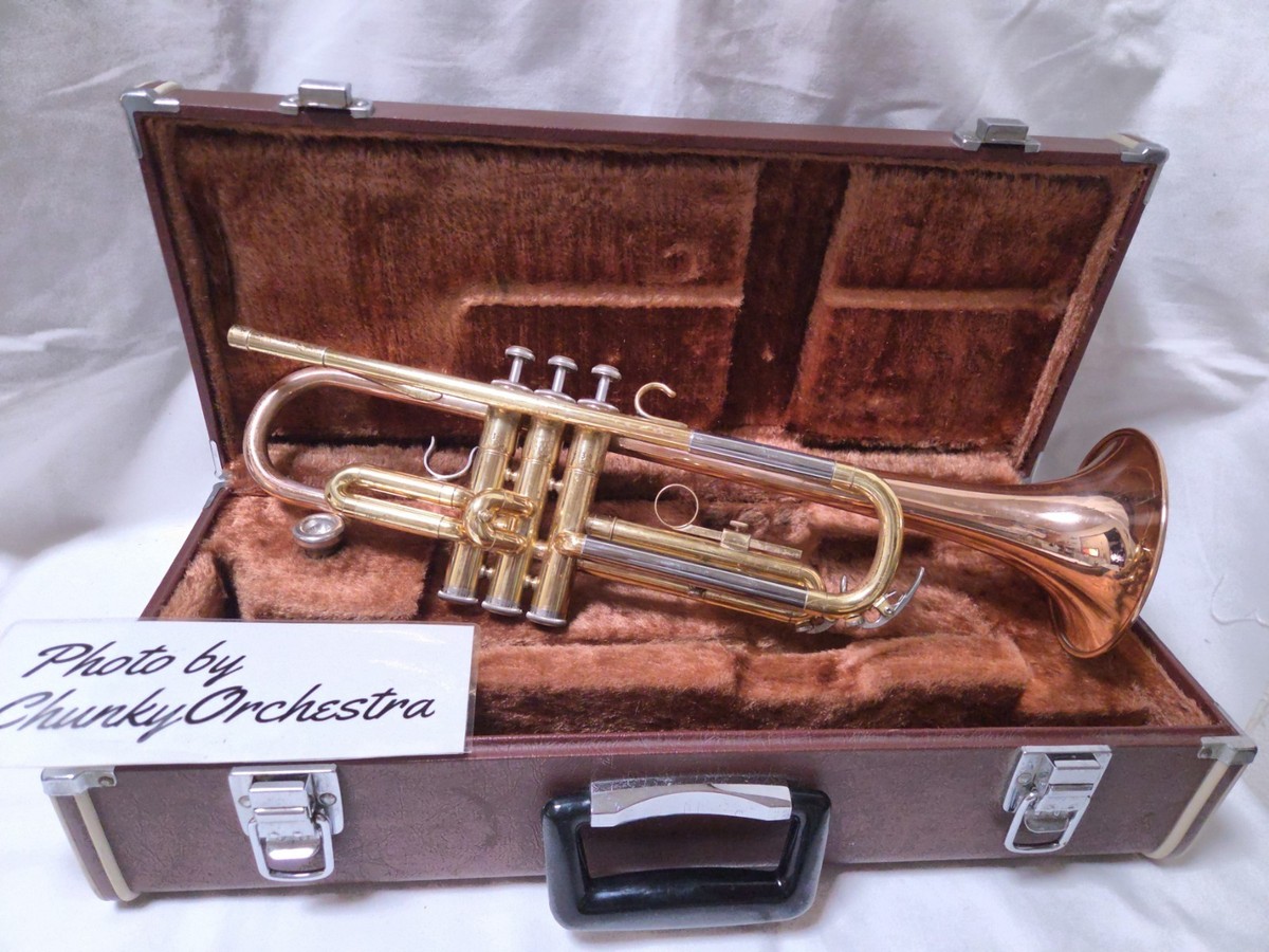 YAMAHA YTR-333 トランペット 中級 ゴールドブラス #3095 YAMAHA YTR-333 Trumpet Intermediate Model Gold Brass Japan Tested
