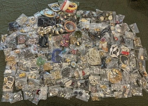 150 Piece Estate Costume Vintage Jewelry Lot Monet,Trifari, Givenchy & More! 8lb
