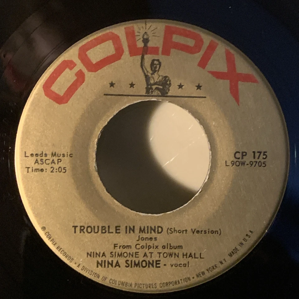 NINA SIMONE Trouble In Mind / Cotton Eyed Joe  COLPIX CP 175 - Image 4 of 4