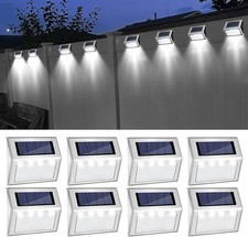 Super Bright Solar Powered Door Fence Wall Lights Led Outdoor Garden Lighting