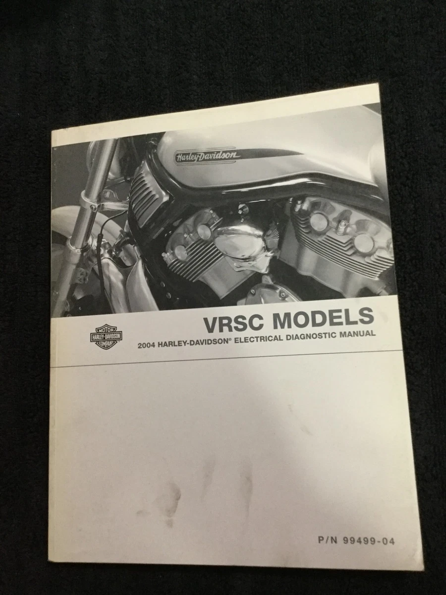 Harley-Davidson Motorcycle Manuals and Literature 2004 2004 Year