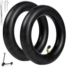Heavy Duty 10x2.50 Inner Tube 2-Pack for Electric Scooters 0 Straight Va...