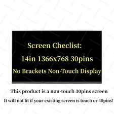 14.0" For Dell Latitude 3420 P144G HD Non-touch Display HD WXGA LCD LED Screen