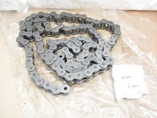 193602 New-No Box; Tsubaki 100 RIV 10FT Riveted Roller Chain #100; 10' Long