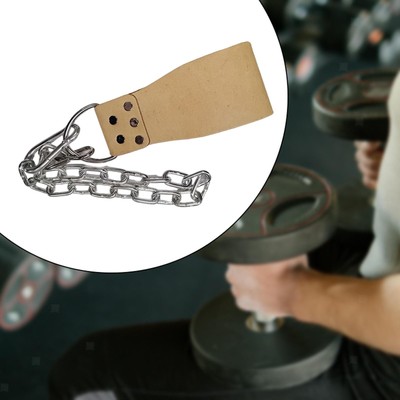 Dip-Gürtel zum Gewichtheben mit Kette für Powerlifting Krafttraining