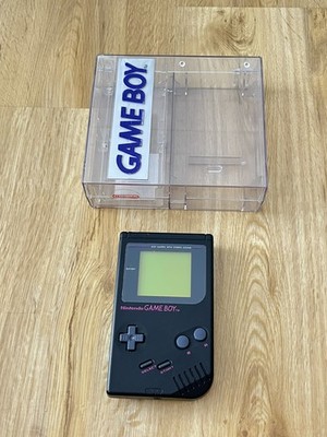Nintendo Gameboy Classic Schwarz + Acrylcase Handheld Spielkonsole getestet
