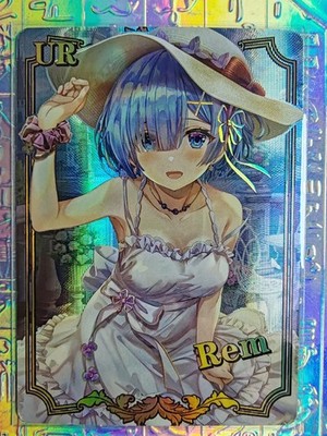 Karte Holo Goddess Story Ur Re:Zero Rem NS-2M13-01 Emilia Ram