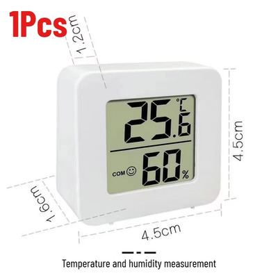 Temperature Gauge Mini LCD Digital Thermometer Hygrometer Indoor Room Temperatur