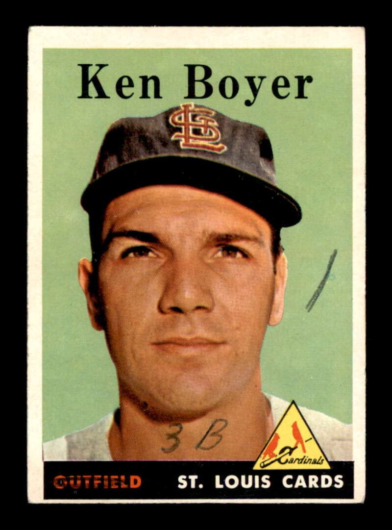 1958 Topps #350 Ken Boyer   GOOD X3034775
