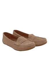 ESPRIT Mokassins Damen Schuhe Gr. DE 39 braun Casual-Look