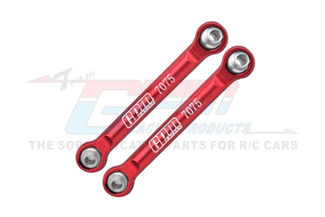 GPM MGG162-R Steering Rods 7075 Aluminum 7075 1/18 Granite Grom Mega 380 ARA2102
