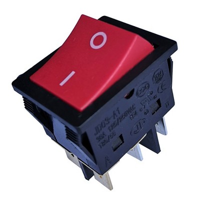 JD03-A1 6Pin 2pcs Rocker Switch 125/250V 30A Inverter Welding Machine button *kk