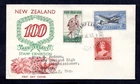 New Zealand - 1955 100th Anniversary Stamp Exhibition First Day Cover