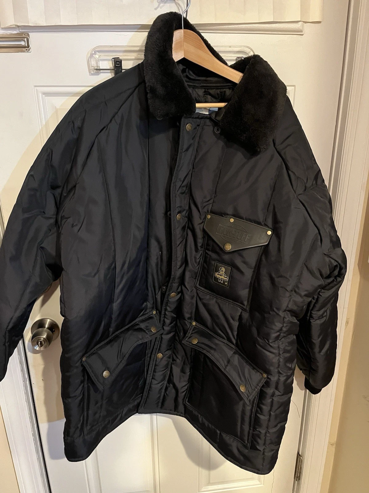 RefrigiWear Mens Insulated Iron-Tuff Siberian Workwear Jacket Fleece Collar 3XL