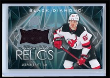 2024-25 Upper Deck Black Diamond Mine Relics Jesper Bratt. #DMR-JB