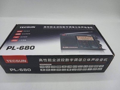 TECSUN EnergyPower High-End Kurzwellenradio PL-680 FM Stereo/AIR/LW/MW/SW TI JP