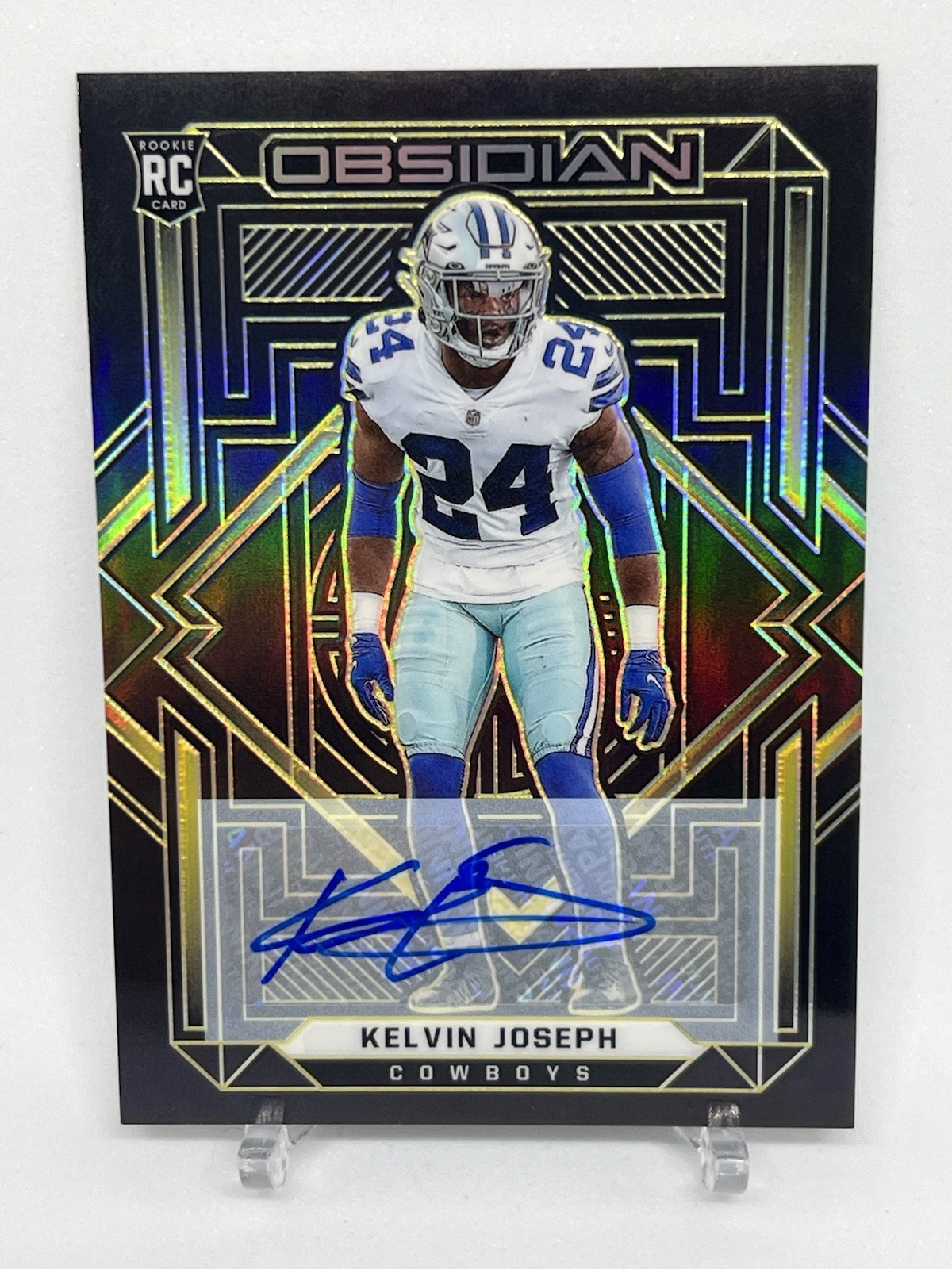 Kelvin Joseph Panini Obsidian #181 Autograph