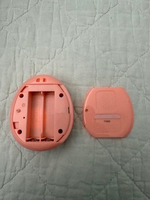 LIGHTLY USED RARE TAMAGOTCHI 4U PLUS IN PEACHY ORANGE in ORIGINAL