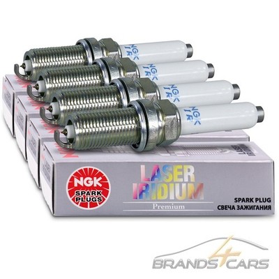 4x NGK ZÜNDKERZE FÜR AUDI A1 A3 S3 A4 A6 A7 Q3 Q5 SEAT SKODA VW GOLF TIGUAN TSI