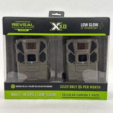 New Tactacam Reveal Cellular Camera 2 pack RV-XG3-BNDL1