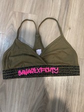 Savage X Fenty Sports Bra Activewear Green size L