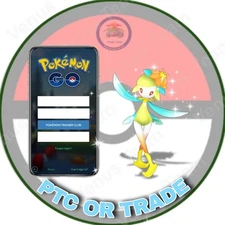 Pokémon Go  ✨ Shiny Lilligant Hisuian ✨ PTC 80K Dust OR 1Mil Dust