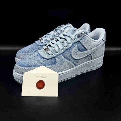 Ja Morant x Nike Air Force 1 Low “Denim” IQ9773-400 Men Size | eBay