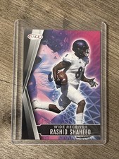 2024 SAGE Premier Draft Rashid Shaheed Wide Receiver Rookie Card. rookie card picture