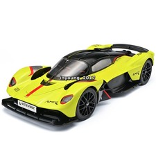1:18 Aston Martin Valkyrie Diecast Model Car for Collectors Fluorescent Green