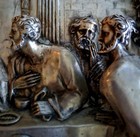 "The Last Supper" Spain W Latin Silver Plated Copper 3D 19"-12" Frame 24.75"xl8" — photo 9