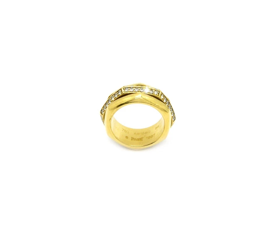 Piaget Possession Ring Original Zertifikat 72 Brillanten 1,30ct 750 Gold Gr.54 - Bild 4 von 4