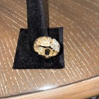 Mystic Topaz Oval Shape Ring In A Braided Shank - Size 8 — photo 4