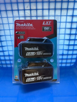 #ad #ad 2 Pack Makita BL1850B 2 18V LXT Lithium‑Ion 5.0Ah Battery $109.80
