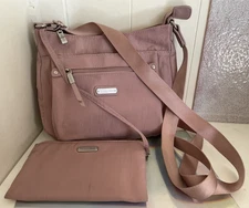 Baggallini Go Bagg Crossbody Pocket Bag w/ RFID Protected Wristlet