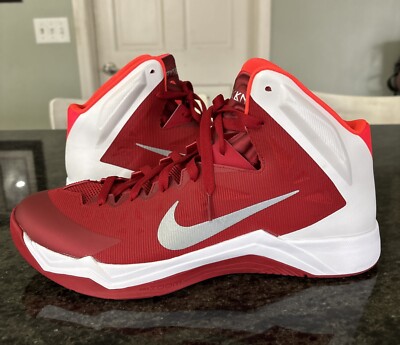 Nike Mens Zoom Hyperquickness TB 599420-600 Red Basketball Shoes Size 13