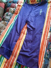 Cherokee Workwear Drawstring work Pant Tall 4101T Purple Scrubs size XL