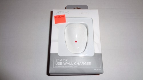 Cargador de pared USB/Teléfono caja al por menor sellado Ativa 2.1A elige tu color brillante - Imagen 4 de 7
