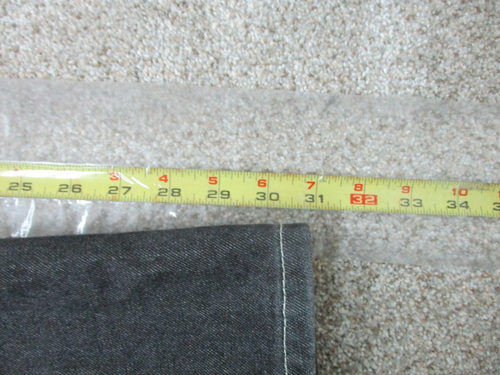 PJ Mark Jeans 32x32 Mens Black Denim Straight Leg Dark Wash Relaxed Fit Casual - Picture 12 of 13