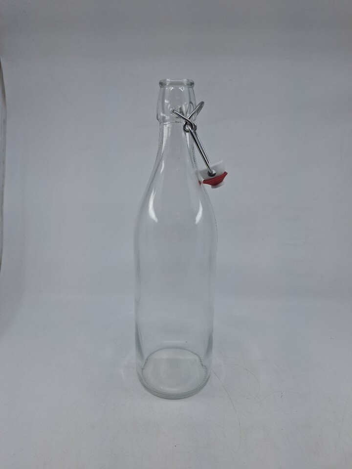 Bormioli Rocco 33.75oz Swing Top Giara Glass Bottles - Clear | 6-pack