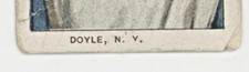1909 T206 Tobacco Doyle N. V. Bottom of "Y" Missing Error Variation