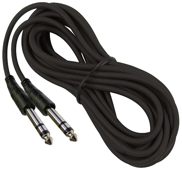 FOOT CAPTAIN TRSケーブル付き 標準版 Footswitch/ Audio Cable, Shielded 25ft. 1/4