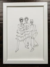 fashion illustration Original Sketch 