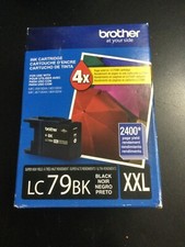 Genuine Brother LC79BK XXL Black Super High Yield Ink Cartridge 9/2023+ 7425/OB
