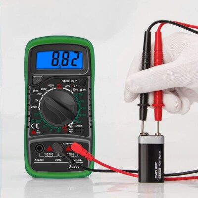 Digital Multimeter Messgerät AC DC Strommesser Strom Voltmeter Amperemeter dhl