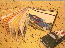 PATTERN Fabric Transportation Soft Book NEW Michael Miller Fabrics