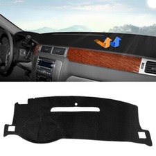 Black Dashboard Pad Dash Cover Mat For 2007-2014 Chevy Tahoesuburbanavalanche Black Dashboard Pad Dash Cover Mat For 2007-2014 Chevy Tahoesuburbanavalanche