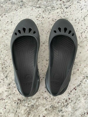 Crocs Malindi Slip-Ons Black Material, Women's 6 | eBay